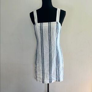 Forever 21 Blue and White Striped Dress